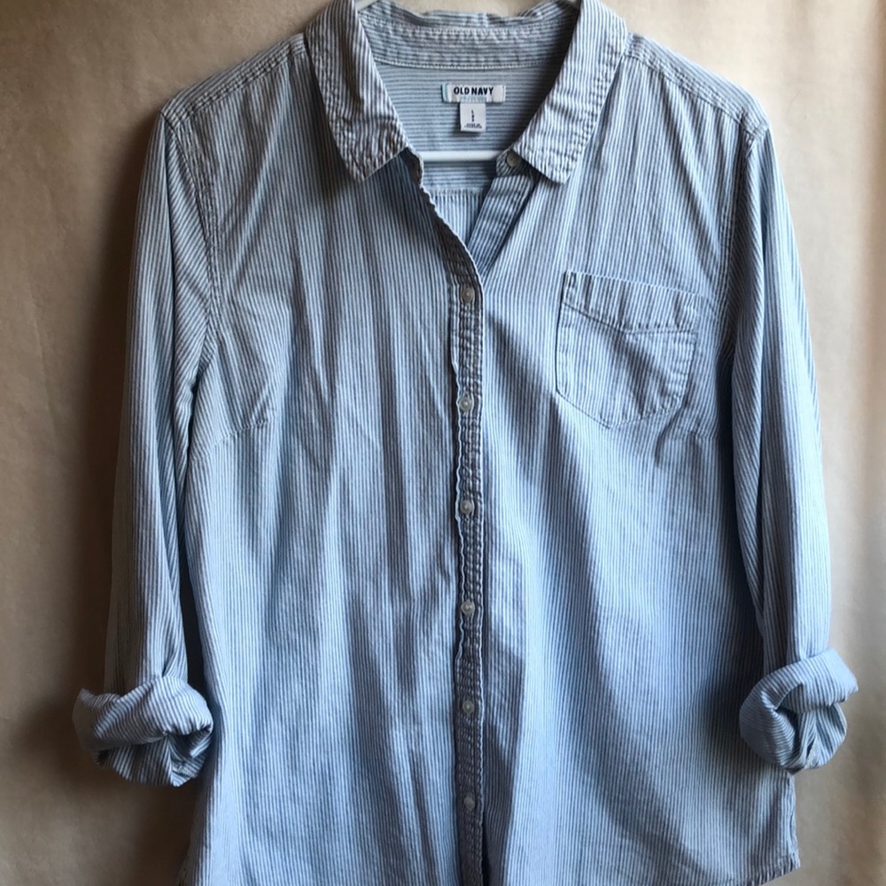 Old Navy Button Long Sleeve Shirt